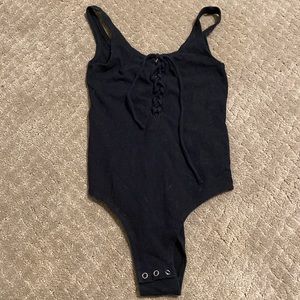 Lace Up Bodysuit